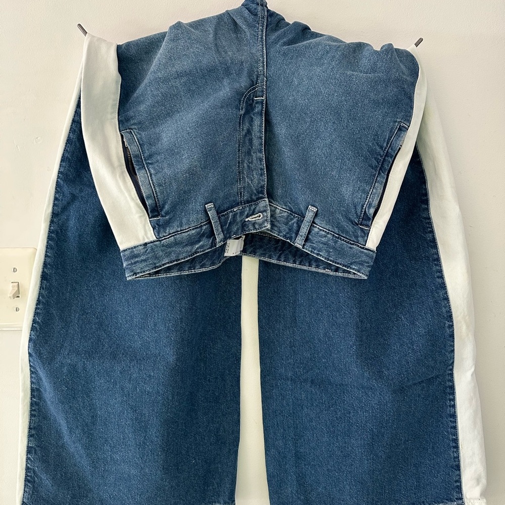 ASOS Blue and White Men Pants